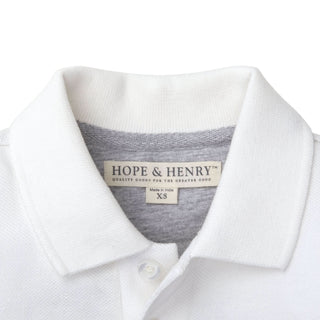 Lightweight Pique Polo - Hope & Henry Boy