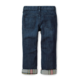 Lined Medium Wash Denim - Hope & Henry Boy