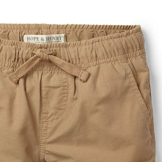 Lined Pull-On Cargo Pants - Hope & Henry Boy