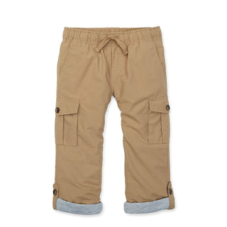 Lined Pull-On Cargo Pants - Hope & Henry Boy