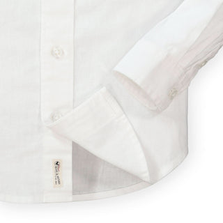 Linen 2-Pocket Button Down Shirt - Hope & Henry Boy