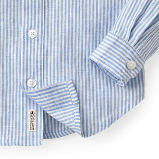 Linen Button Down Shirt - Hope & Henry Boy