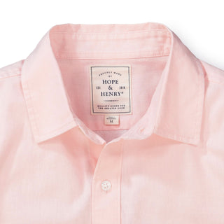 Linen Button Down Shirt - Hope & Henry Men