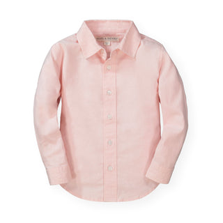Linen Classic Button Down Shirt - Hope & Henry Boy