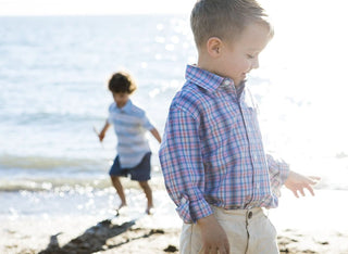 Linen Pant | Khaki - Hope & Henry Boy