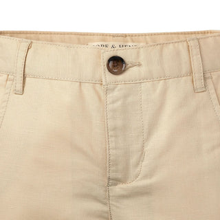 Linen Pant | Khaki - Hope & Henry Boy