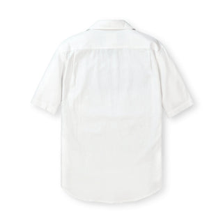 Linen Short Sleeve Button Down Shirt - Hope & Henry Men