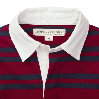 Long Sleeve Rugby Shirt - Hope & Henry Boy