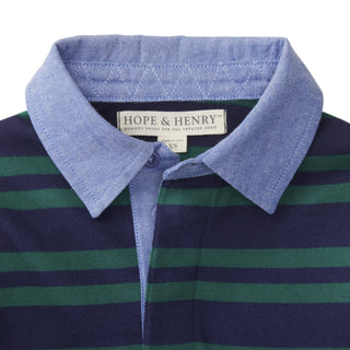 Long Sleeve Rugby Shirt - Hope & Henry Boy