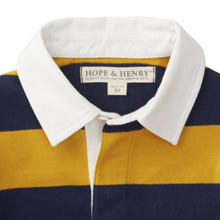 Long Sleeve Rugby Shirt - Hope & Henry Boy