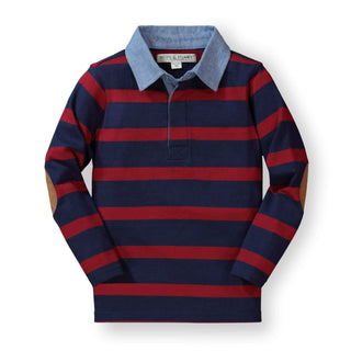 Long Sleeve Rugby Shirt - Hope & Henry Boy