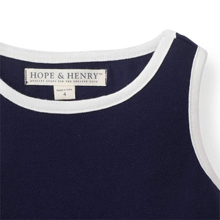 Pique Tank Dress - Hope & Henry Girl