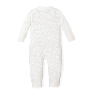 Pointelle Sweater Romper - Hope & Henry Baby