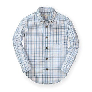 Poplin Button Down Shirt - Hope & Henry Boy