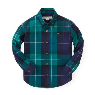 Poplin Button Down Shirt - Hope & Henry Boy