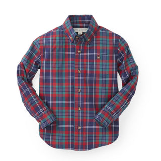 Poplin Button Down Shirt - Hope & Henry Boy