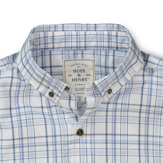 Poplin Button Down Shirt - Hope & Henry Men