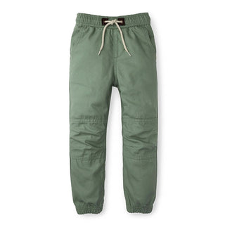 Pull On Jogger | Faded Green - Hope & Henry Boy