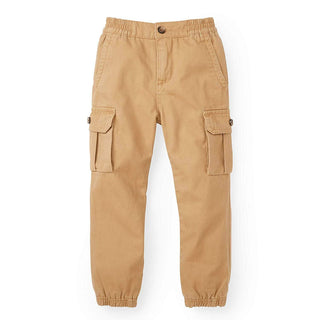 Pull-On Lined Cargo Jogger - Hope & Henry Boy