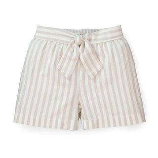 Pull-On Tie Front Short - Hope & Henry Girl