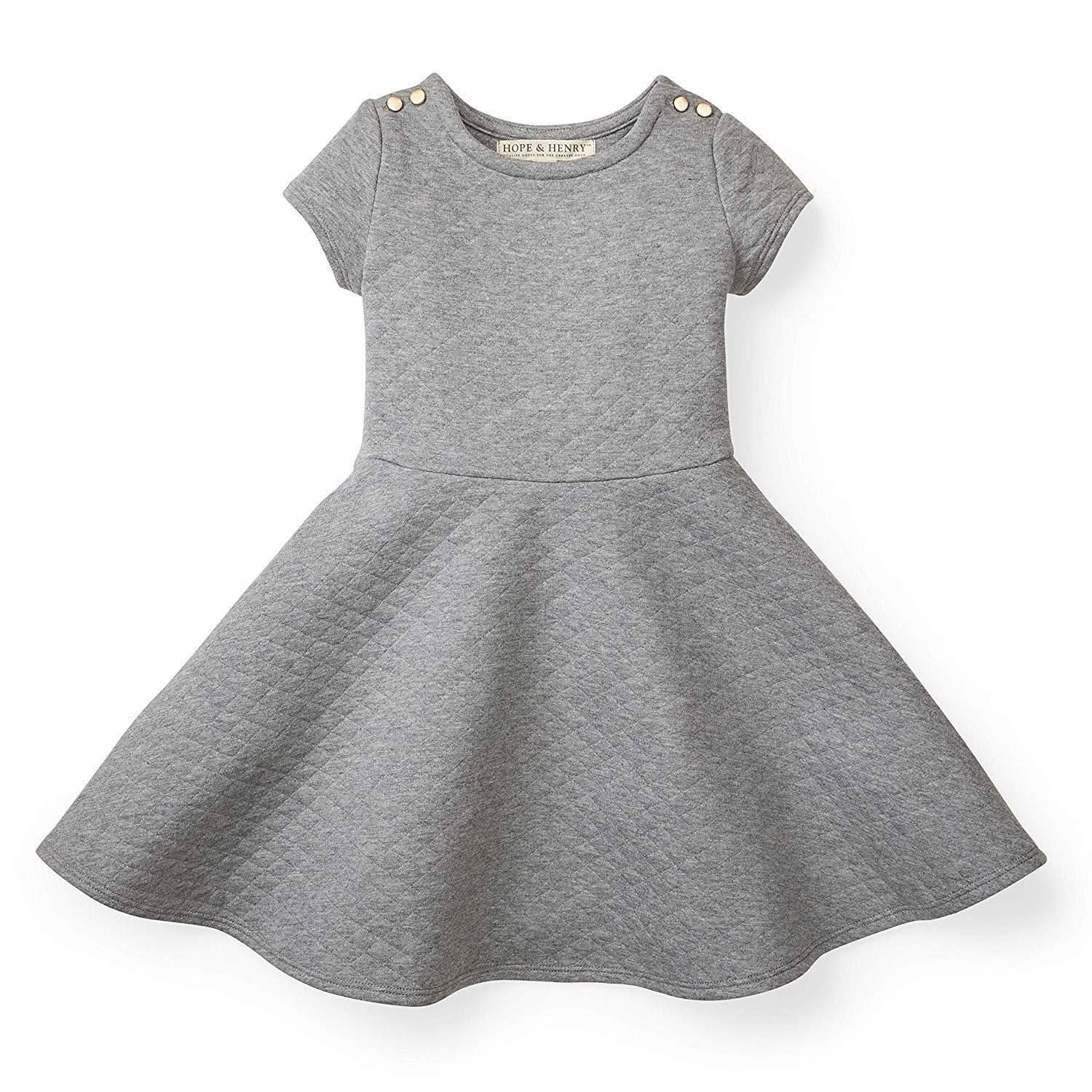 Quilted Matelasse Dress | Hope & Henry Girl