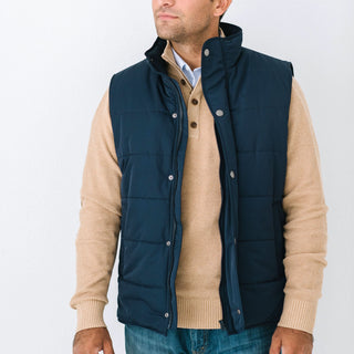 Quilted Puffer Vest - Hope & Henry Men