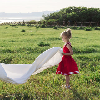 Square Sailor Collar Dress - Hope & Henry Girl