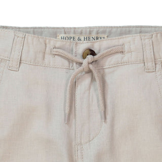 Relaxed Linen Roll-Up Pant - Hope & Henry Boy