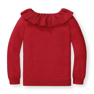 Ruffle Collar Sweater - Hope & Henry Girl