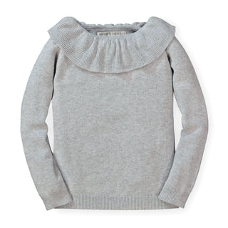 Ruffle Collar Sweater - Hope & Henry Girl