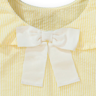 Ruffle Top with Bow - Hope & Henry Girl