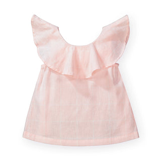 Ruffle Top with Bow - Hope & Henry Girl