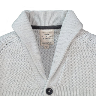 Shawl Collar Cardigan - Hope & Henry Men