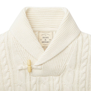 Shawl Collar Sweater - Hope & Henry Men