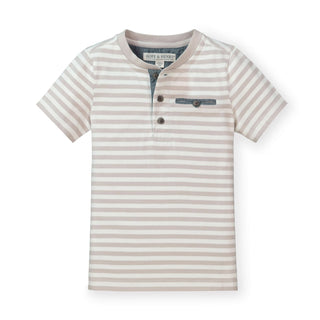 Short Sleeve Henley Tee - Hope & Henry Boy