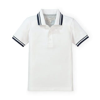 Short Sleeve Pique Polo - Hope & Henry Boy