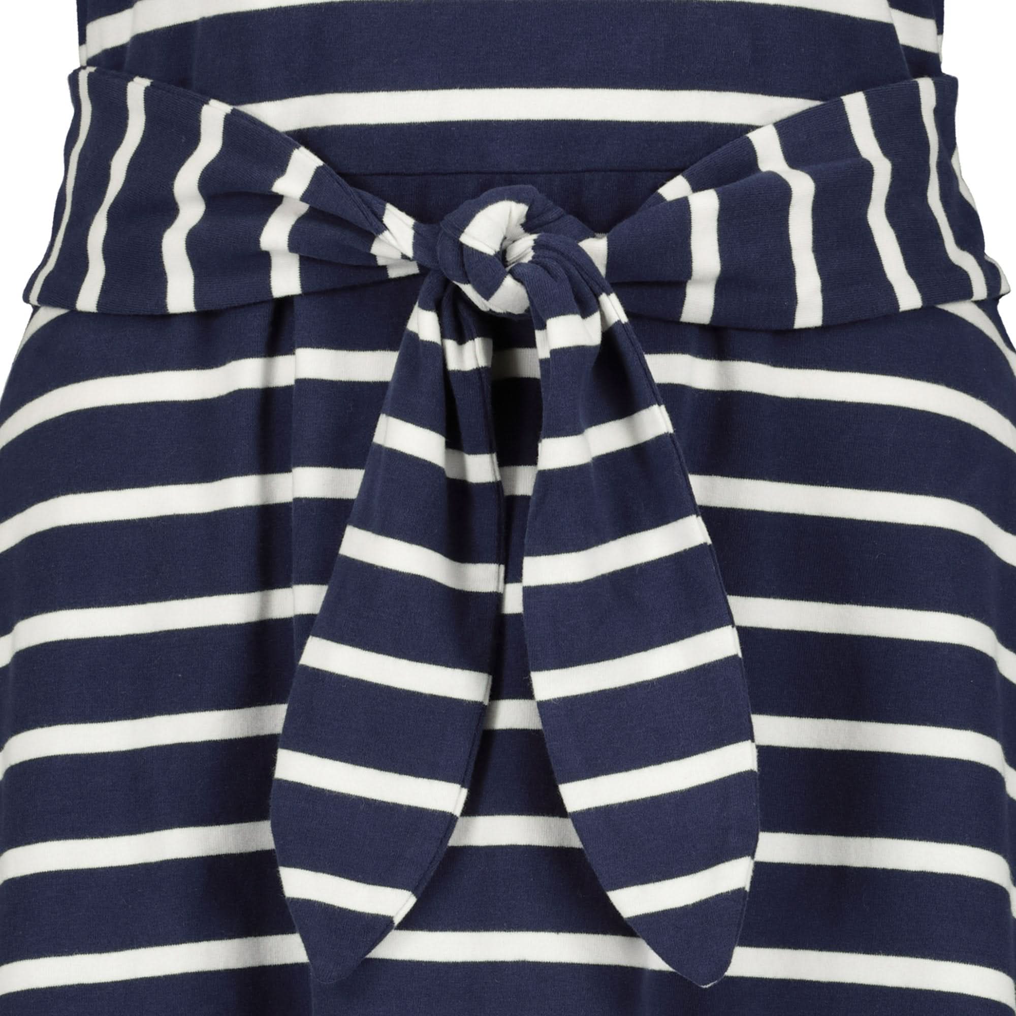 Hope & Henry - Womens Organic Tie-Waist Knit Dress - 6 / Navy/White Stripe Hope & Henry - Womens Organic Tie-Waist Knit Dress - 6 / Navy/White Stripe