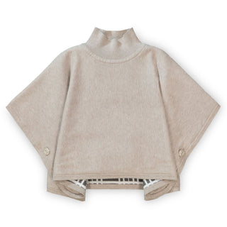 Turtleneck Sweater Cape - Hope & Henry Girl