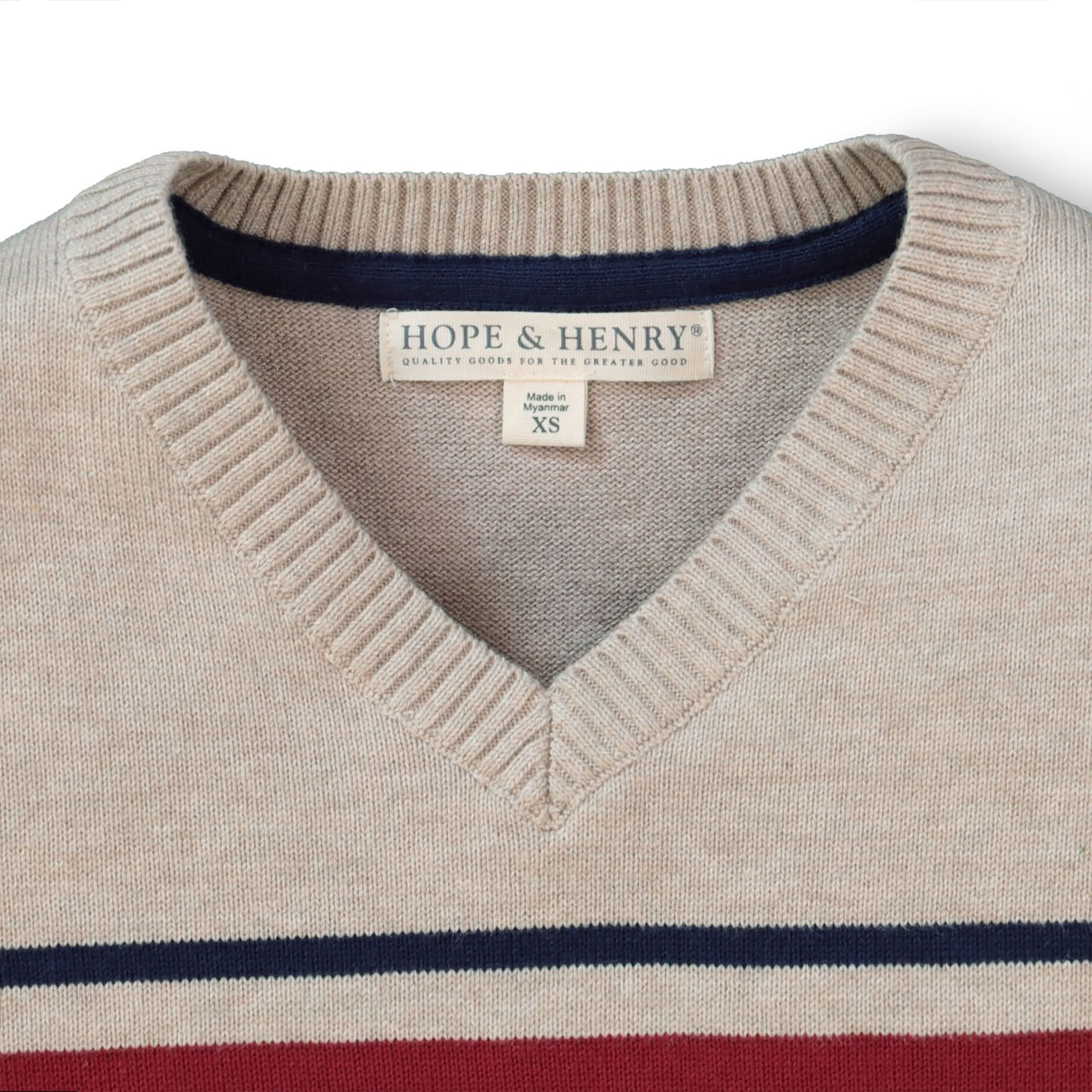 V-Neck Sweater Baby – Hope Henry - Main Image