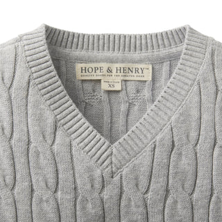 V-Neck Sweater Vest - Hope & Henry Boy