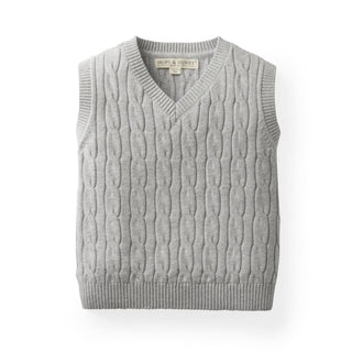 V-Neck Sweater Vest - Hope & Henry Boy