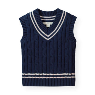 V-Neck Sweater Vest - Hope & Henry Boy