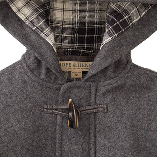 Wool Blend Duffle Coat | Gray - Hope & Henry Boy